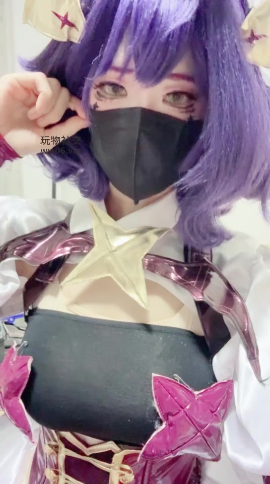 奶味小仙女 柊舞缇娜cos 裸足 调教女m 钻胯 骑马
