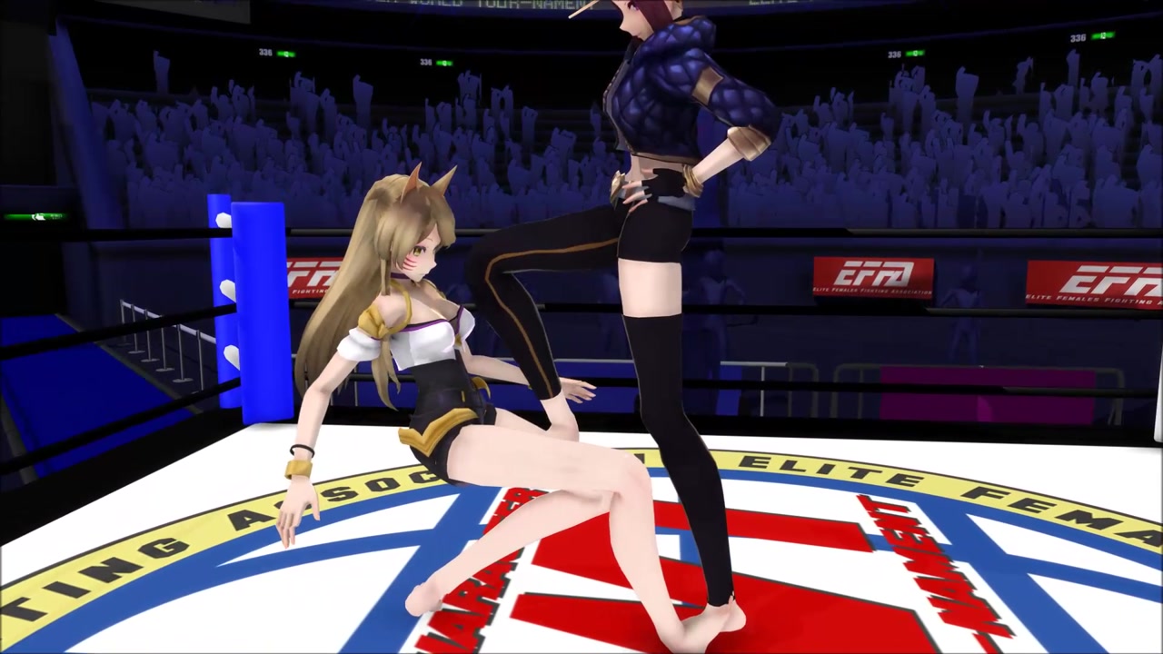 LOL mmd 虐 踩踏 (1)