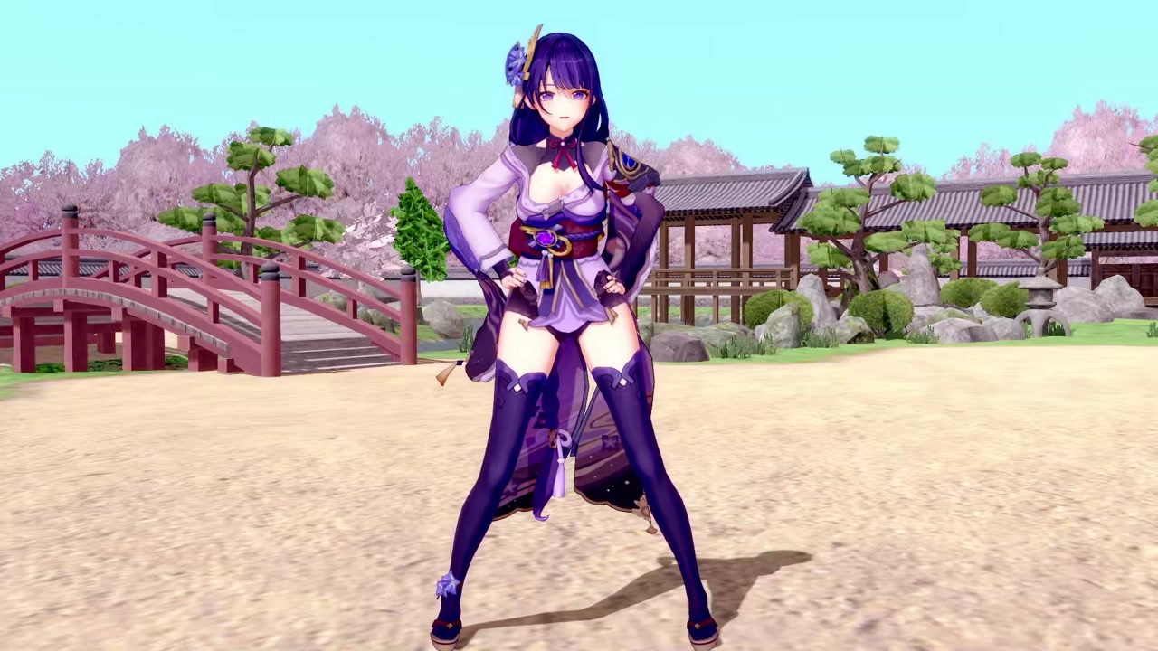 原神 mmd 踩踏 舔脚 马眼 足交 座椅 逆r (14)