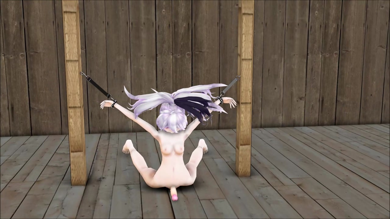 原神 mmd 踩踏 舔脚 马眼 足交 座椅 逆r (11)