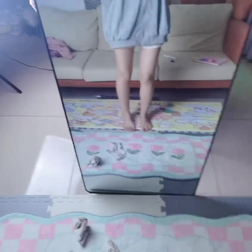 抖音小欣没烦恼 单人 丝袜 白丝 足控 (21)