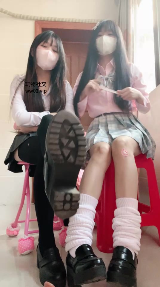砂糖sama 不甜sama 双人第一视角 羞辱 指挥 盯射 (17)