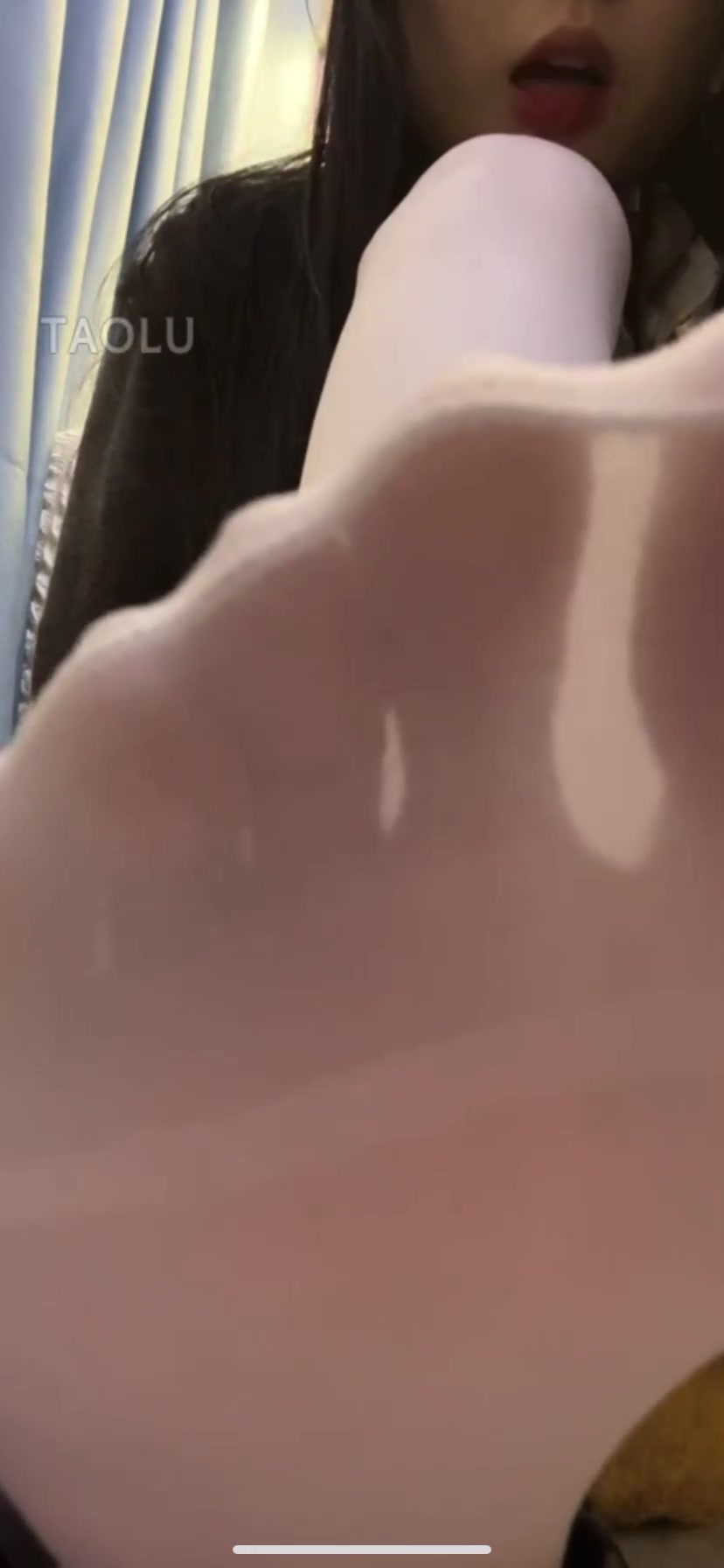 阿月S 套路直播 调教男m 踩踏舔脚 (58)