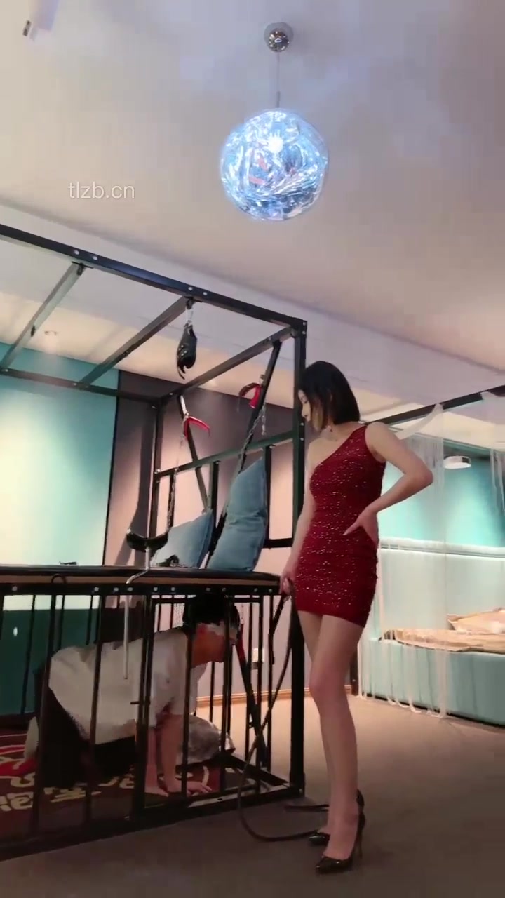 简一S 套路直播 长腿美女调教男m集 (15)